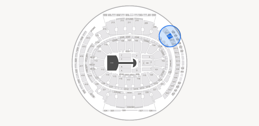 Madison Square Garden Seating Chart