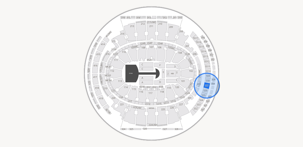 Madison Square Garden Seating Chart