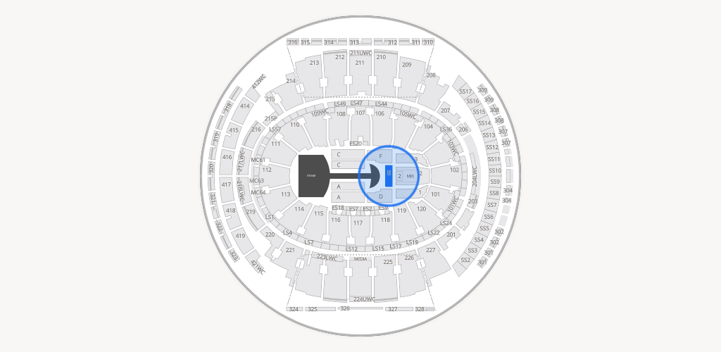 Madison Square Garden Seating Chart