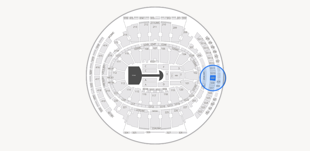 Madison Square Garden Seating Chart