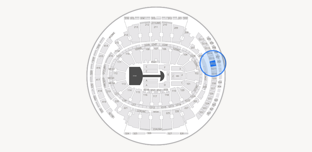 Madison Square Garden Seating Chart