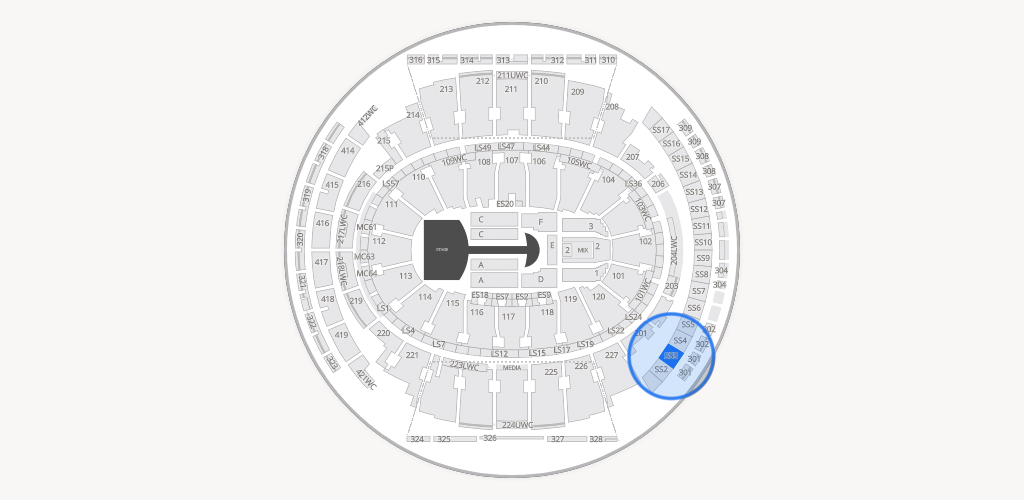 Madison Square Garden Seating Chart