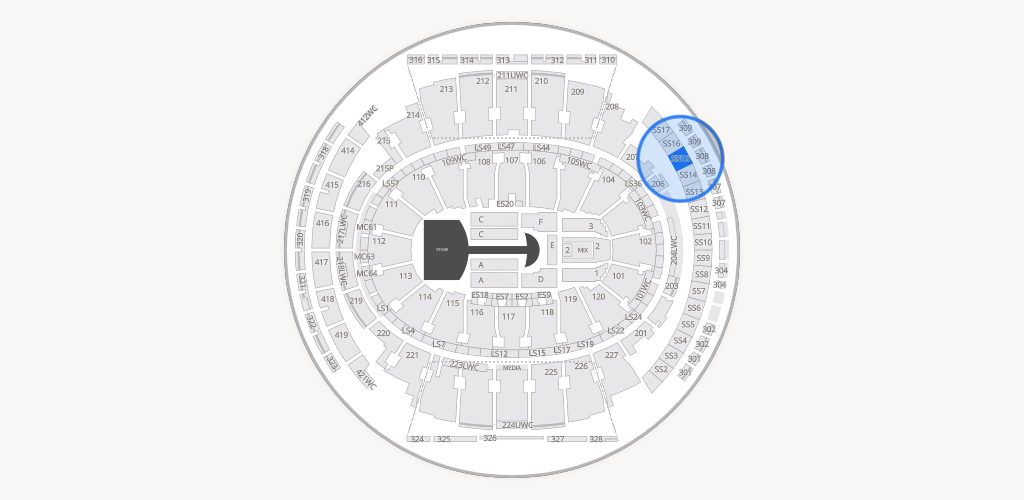 Madison Square Garden Seating Chart