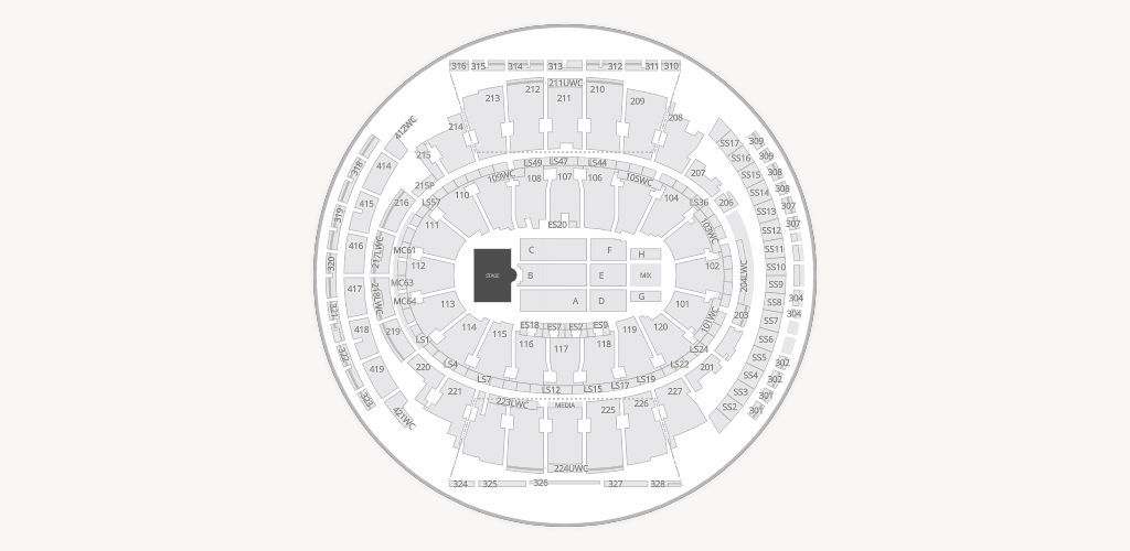 Madison Square Garden Seating Chart