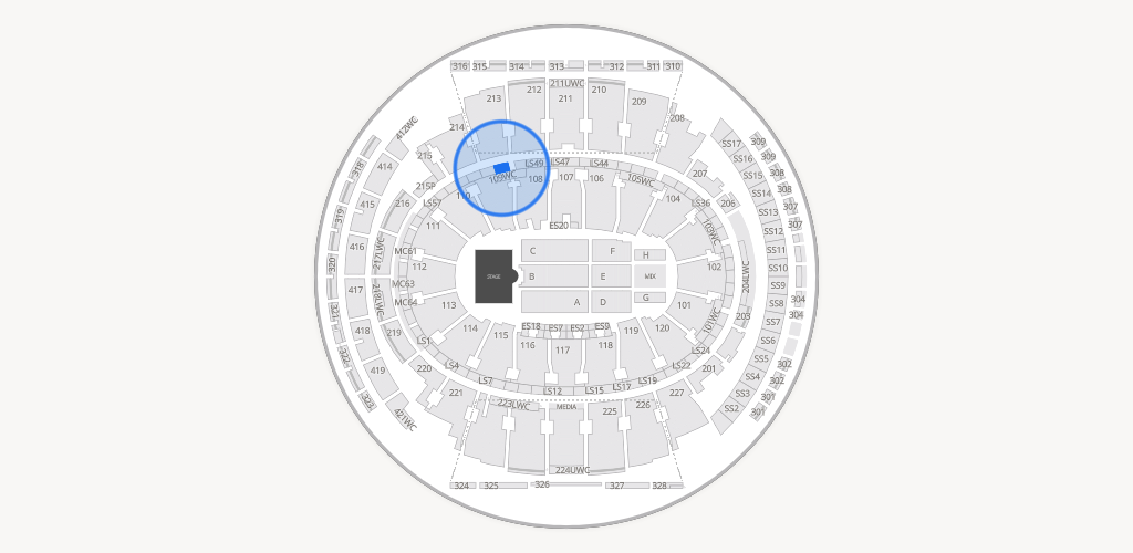 Madison Square Garden Seating Chart