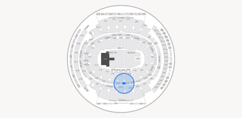 Madison Square Garden Seating Chart
