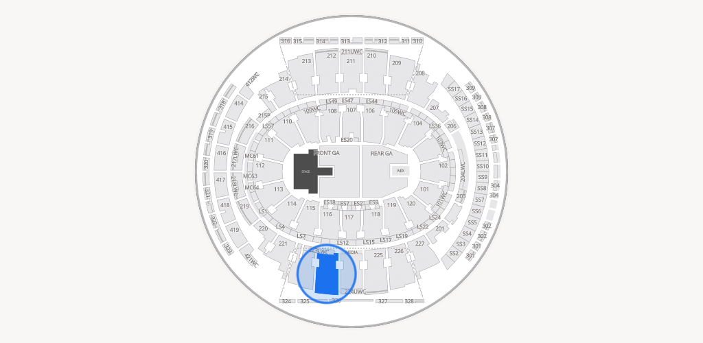 Madison Square Garden Seating Chart