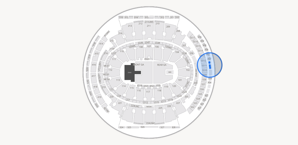 Madison Square Garden Seating Chart