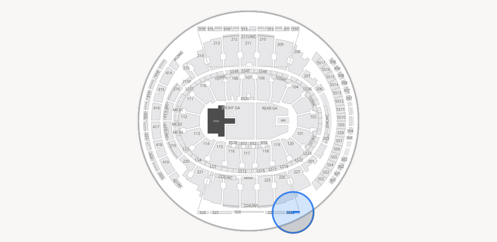 Madison Square Garden Seating Chart