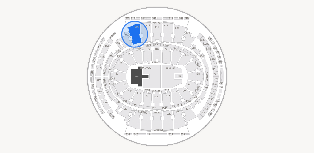 Madison Square Garden Seating Chart