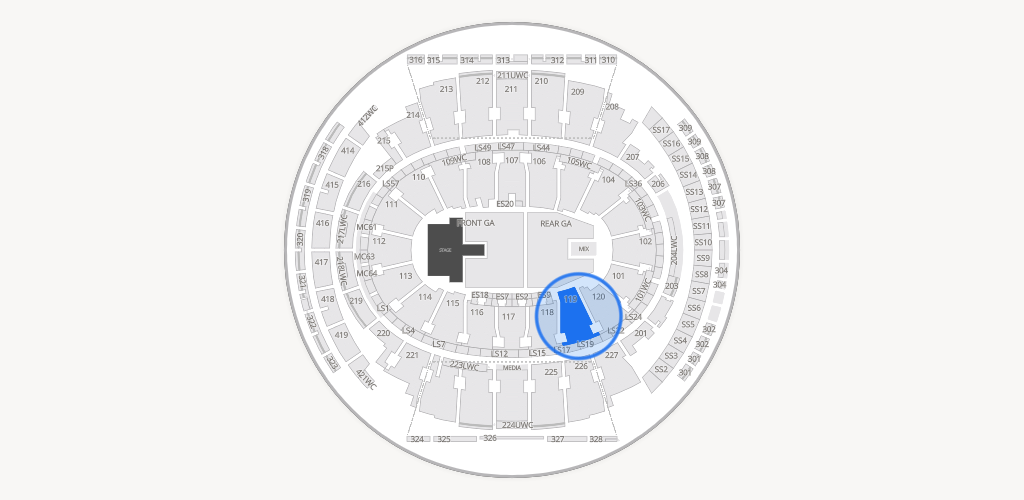 Madison Square Garden Seating Chart