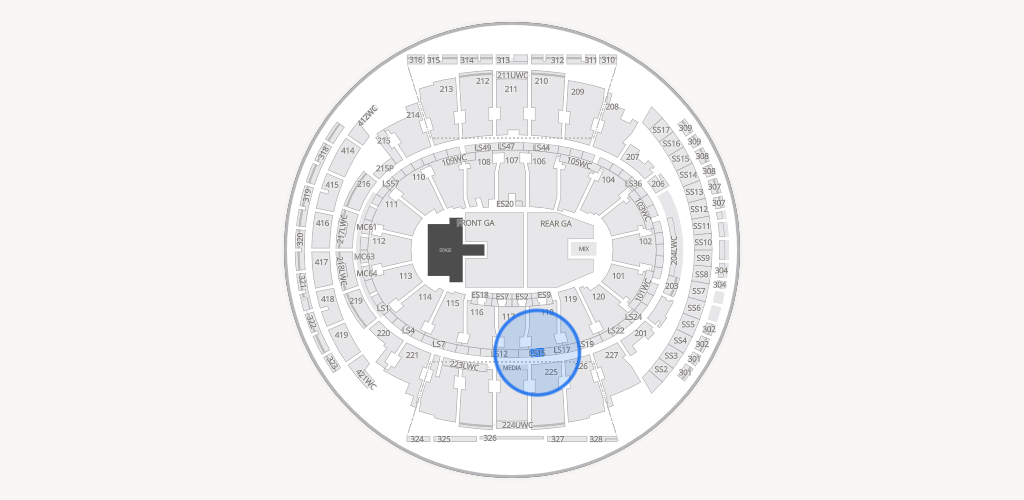 Madison Square Garden Seating Chart