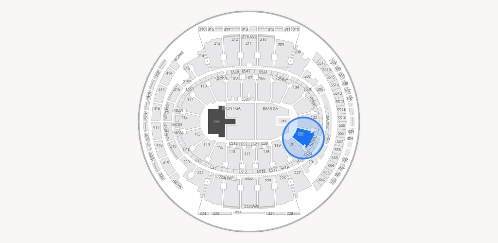 Madison Square Garden Seating Chart