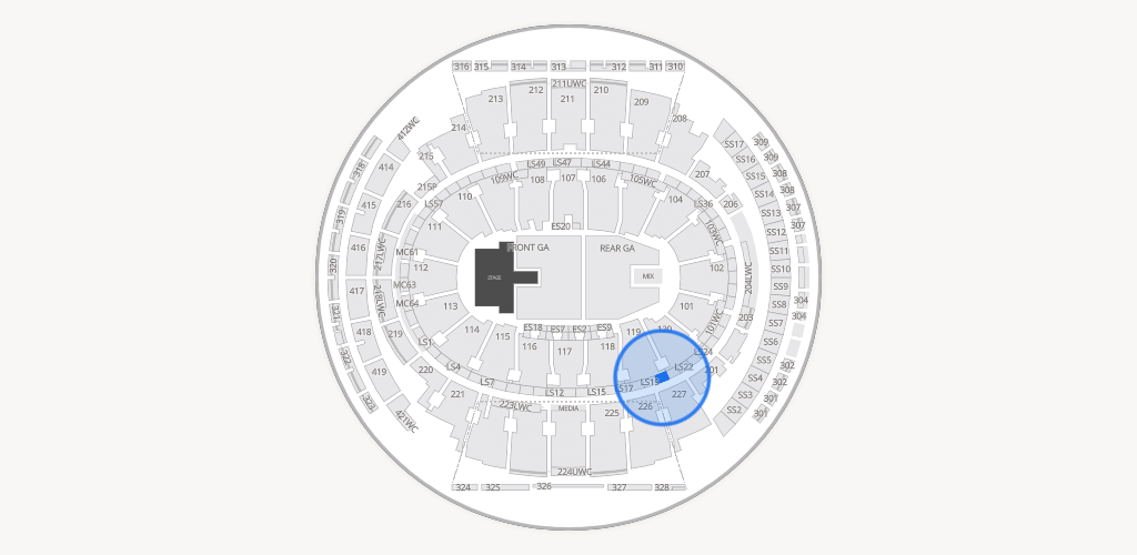 Madison Square Garden Seating Chart