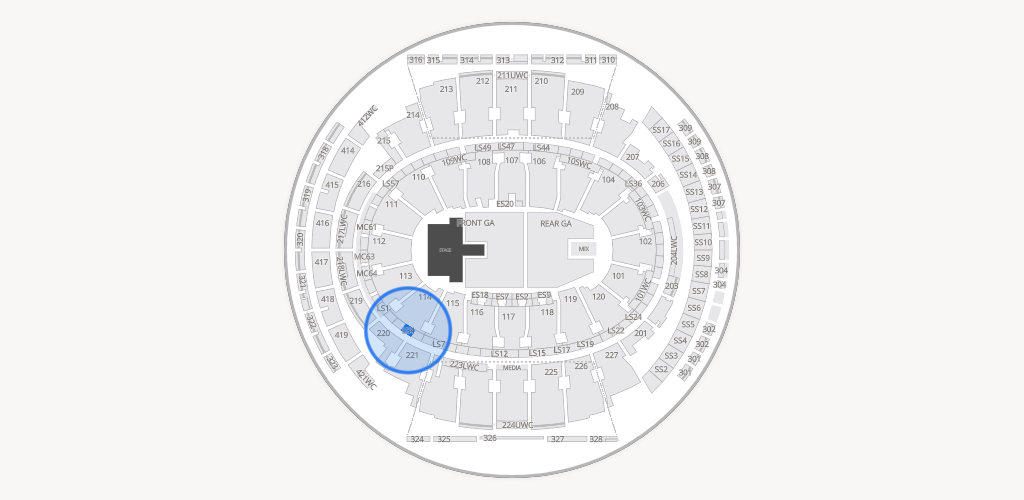 Madison Square Garden Seating Chart