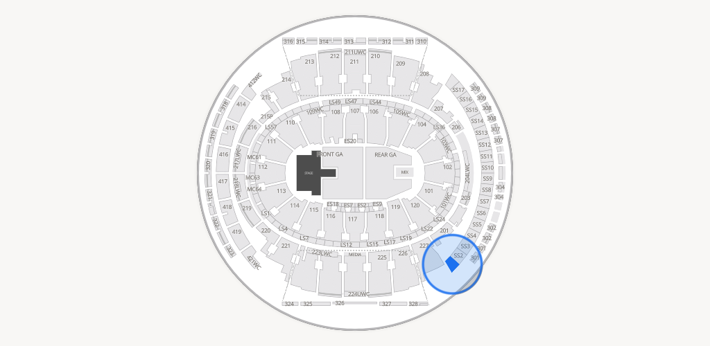 Madison Square Garden Seating Chart