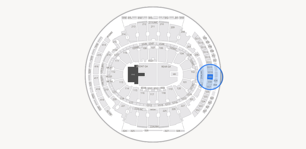 Madison Square Garden Seating Chart