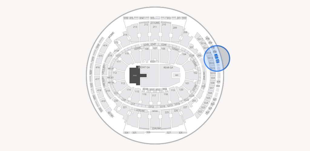 Madison Square Garden Seating Chart