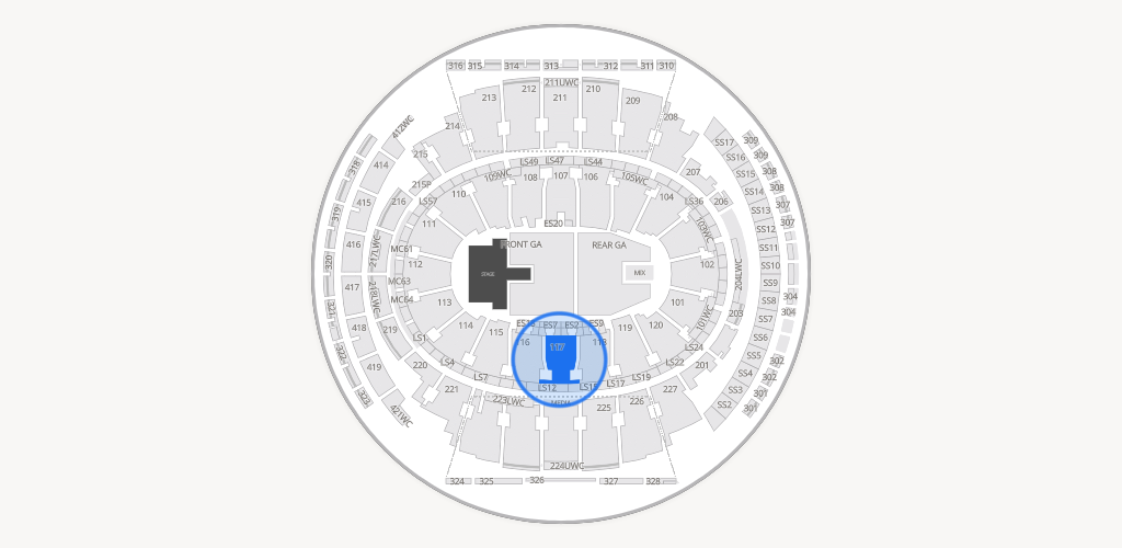 Madison Square Garden Seating Chart