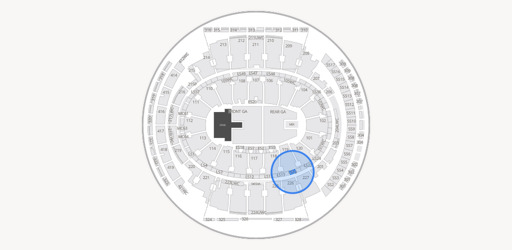 Madison Square Garden Seating Chart