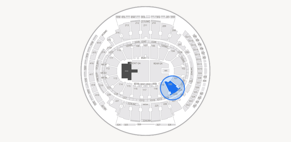 Madison Square Garden Seating Chart