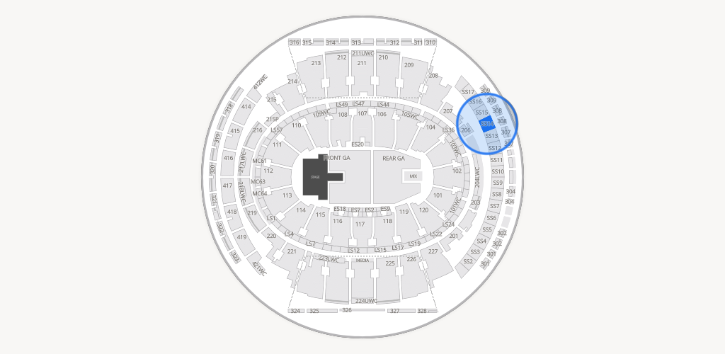 Madison Square Garden Seating Chart