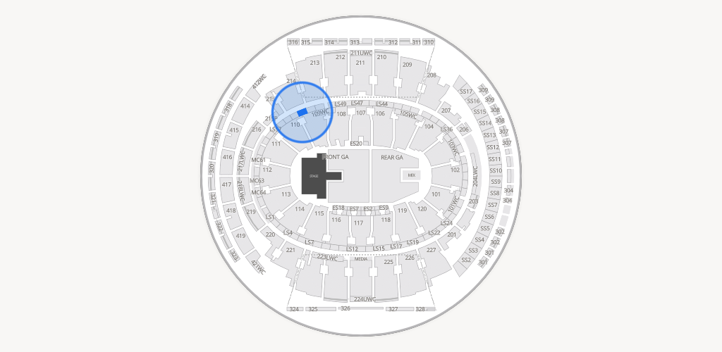 Madison Square Garden Seating Chart