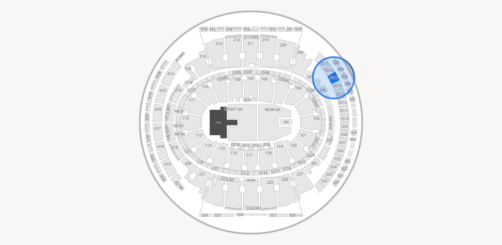 Madison Square Garden Seating Chart