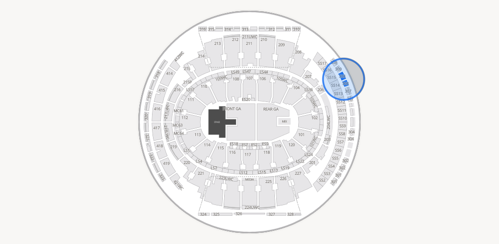 Madison Square Garden Seating Chart