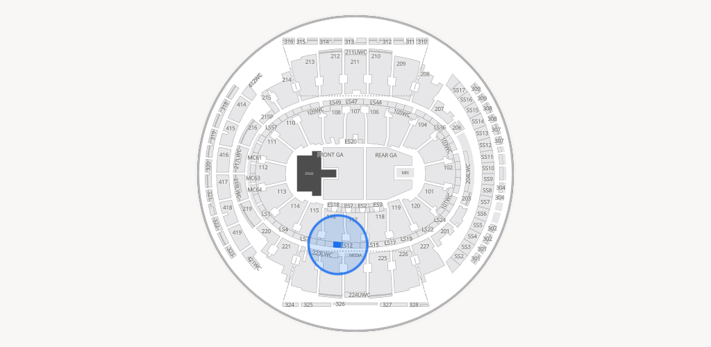 Madison Square Garden Seating Chart