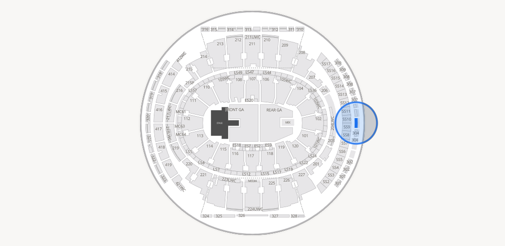 Madison Square Garden Seating Chart