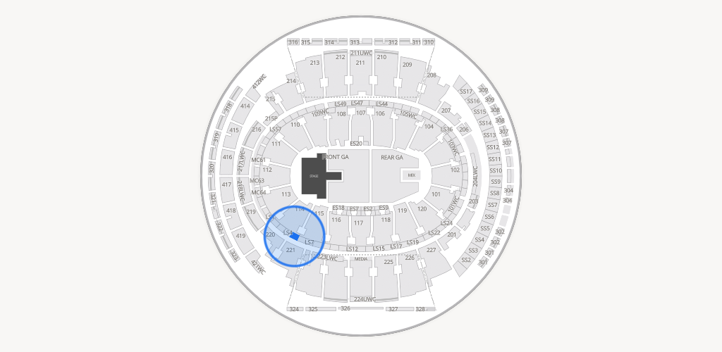 Madison Square Garden Seating Chart