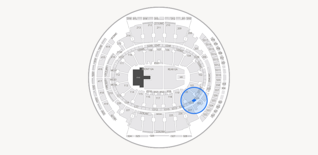 Madison Square Garden Seating Chart