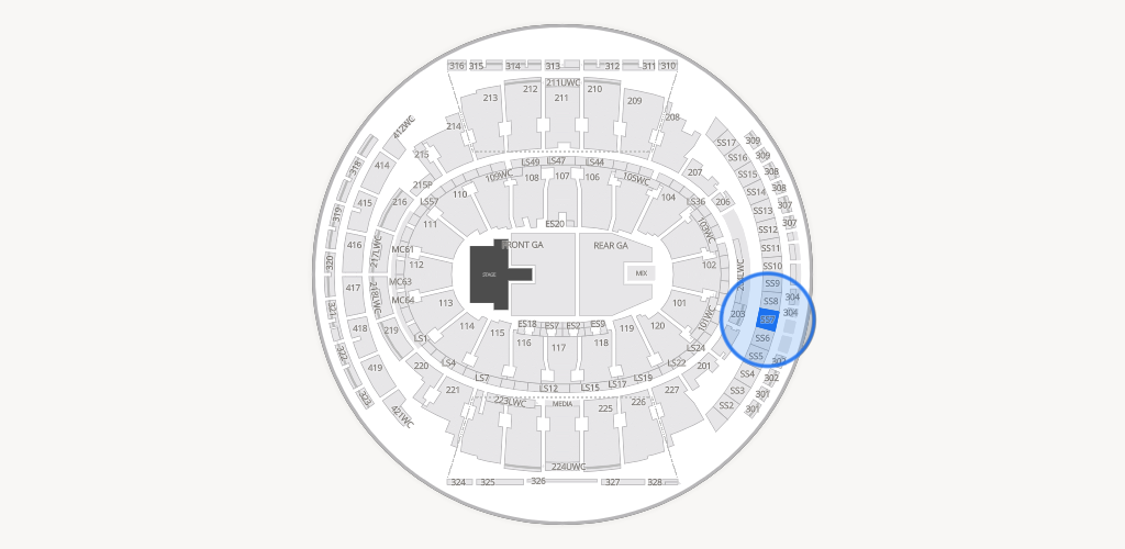 Madison Square Garden Seating Chart