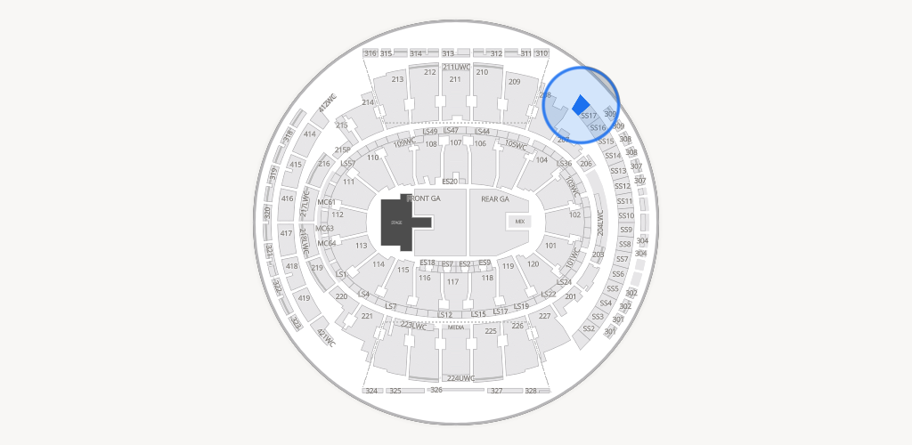 Madison Square Garden Seating Chart
