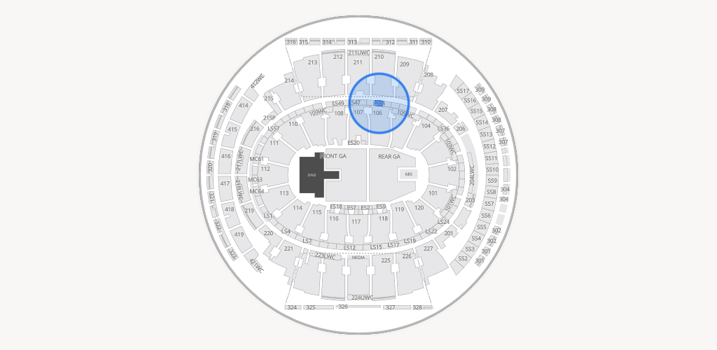 Madison Square Garden Seating Chart