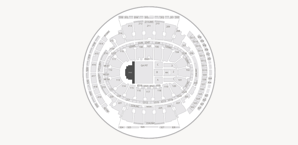 Madison Square Garden Seating Chart