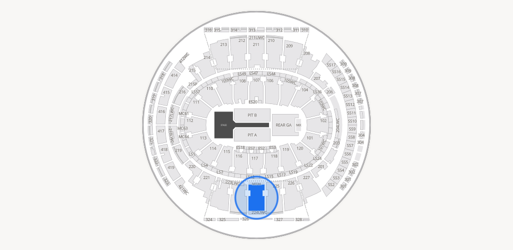 Madison Square Garden Seating Chart