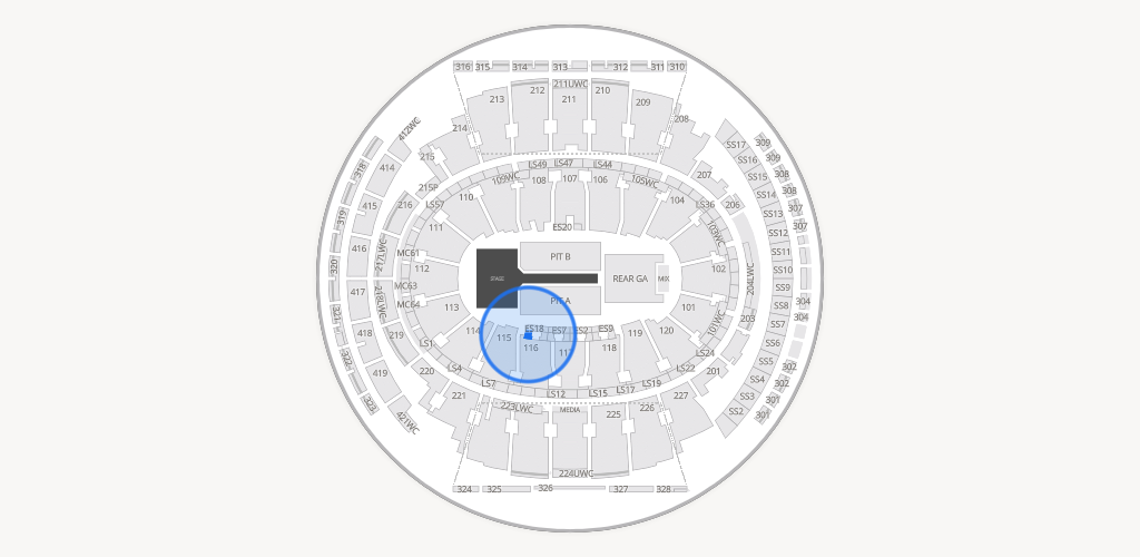 Madison Square Garden Seating Chart