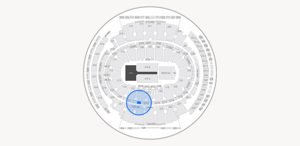 Madison Square Garden Seating Chart