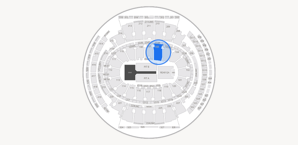 Madison Square Garden Seating Chart