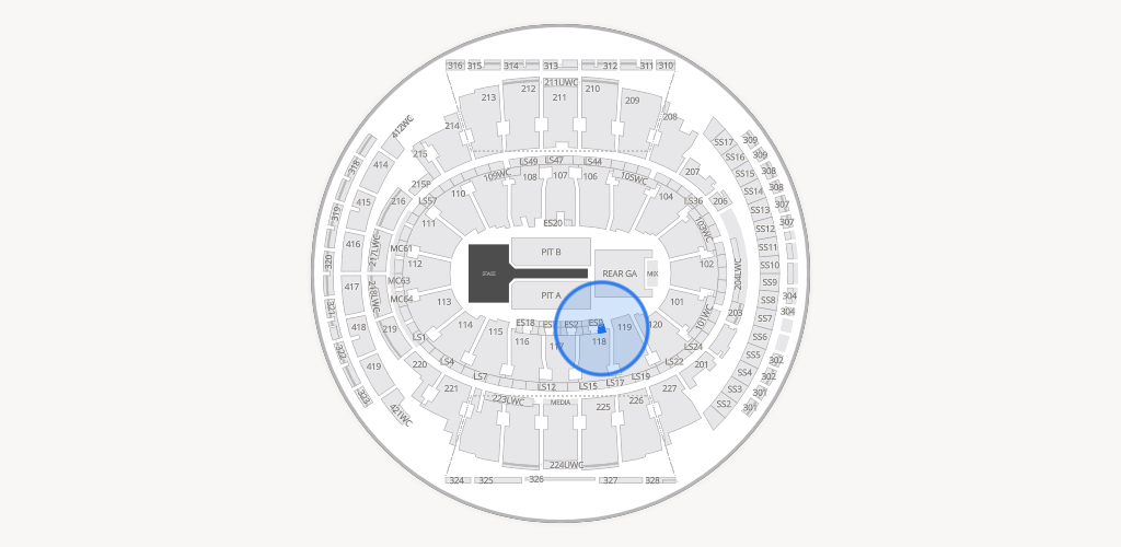 Madison Square Garden Seating Chart
