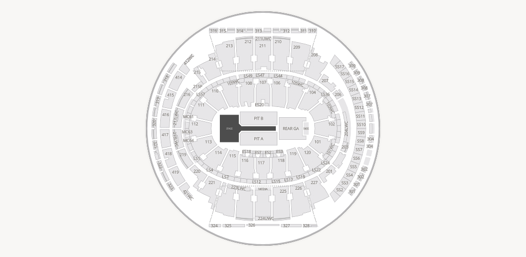 Madison Square Garden Seating Chart