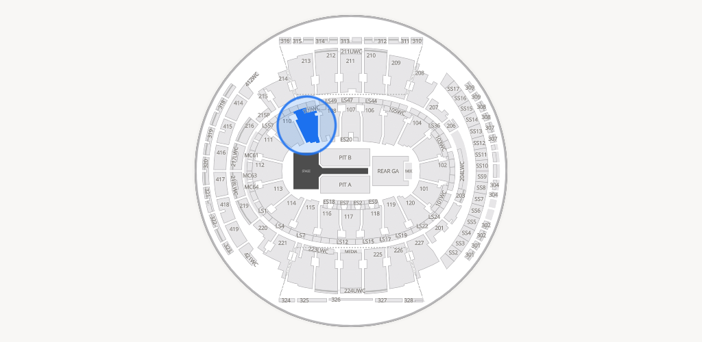 Madison Square Garden Seating Chart