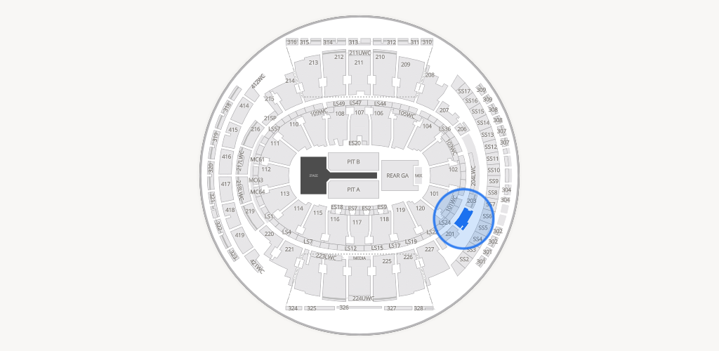 Madison Square Garden Seating Chart