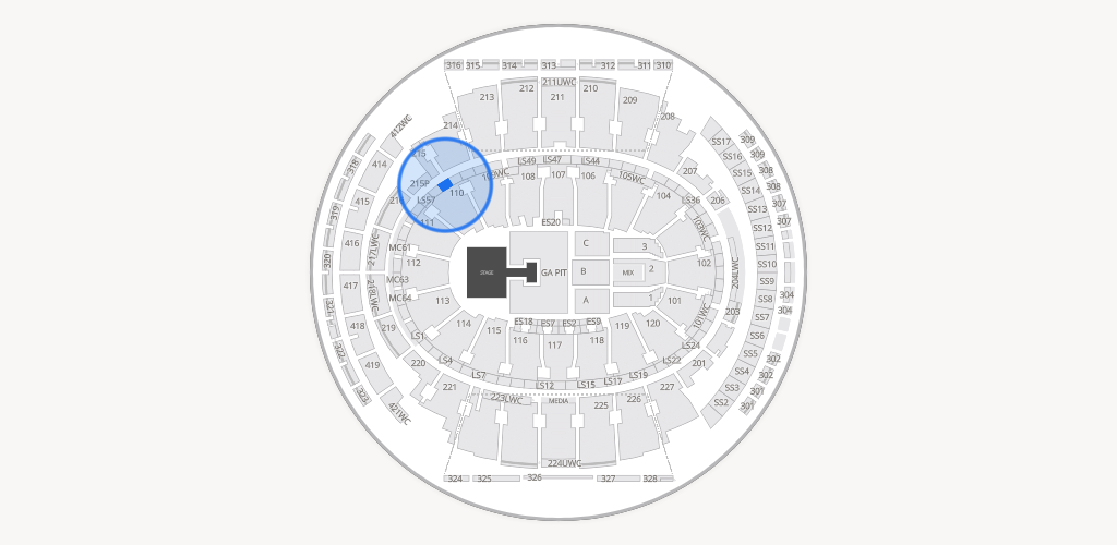 Madison Square Garden Seating Chart