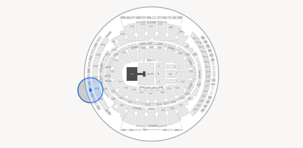 Madison Square Garden Seating Chart