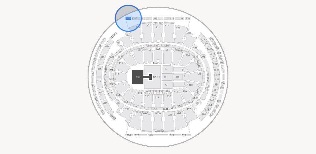 Madison Square Garden Seating Chart