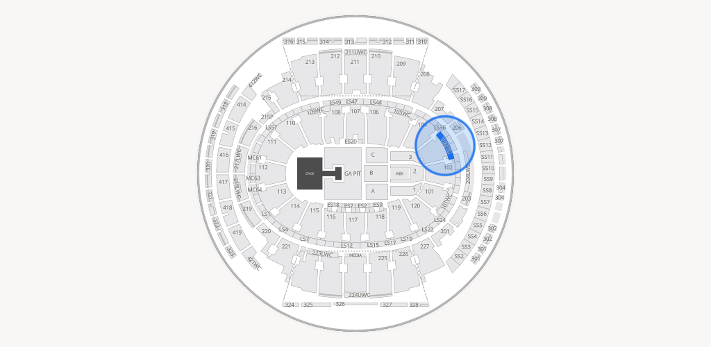 Madison Square Garden Seating Chart