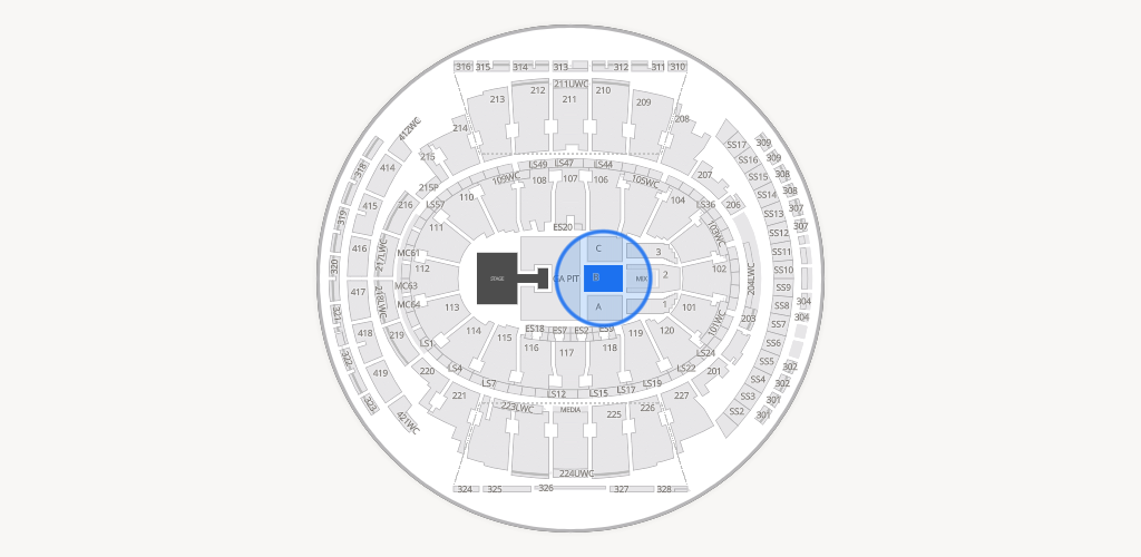 Madison Square Garden Seating Chart